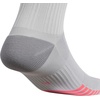 image:imageadidas mens Tech High Quarter Socks 3 Pairs Performance amp TrainingClear Onix GreyPure Turbo PinkPure Purple