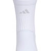 image:imageadidas mens Tech High Quarter Socks 3 Pairs Performance amp TrainingWhiteBlackGrey