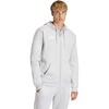 image:imageadidas Mens Entrada 26 Fullzip HoodieTeam Light GreyWhite