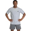 image:imageadidas Mens Workout Essentials Flex TShirtMedium Grey Heather