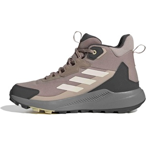 image:imageAdidas Womens Terrex Anylander Mid Top Rainrdy Hiking SneakersChalky BrownWonder WhiteGrey