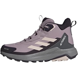 image:imageAdidas Womens Terrex Anylander Mid Top Rainrdy Hiking SneakersFig Putty Mauve Aurora Black