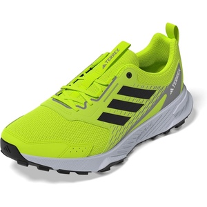 image:imageadidas Mens Terrex Tracefinder Trail Running ShoesLucid LemonBlackSolid Grey
