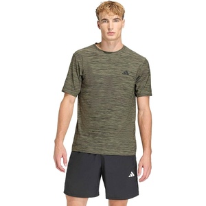 image:imageadidas Mens Workout Essentials Flex TShirtOlive Strata Melange