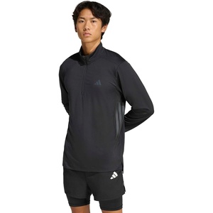 image:imageadidas Tech Essentials Workout QuarterZip SweatshirtBlack