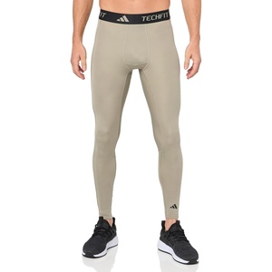 image:imageadidas Techfit Compression Training Long TightsSilver Pebble