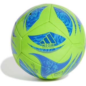 image:imageadidas Unisex MLS Soccer BallGreenGlory BlueSolar Blue