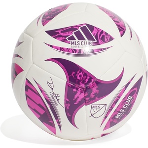 image:imageadidas Unisex MLS Soccer BallWhitePurple BurstGlory Purple