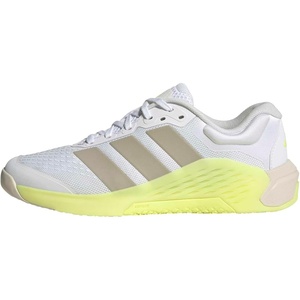 image:imageadidas Womens Dropset 4 Training Sneakers Shoes  WhiteWhiteWonder AluminaFrozen Lemon