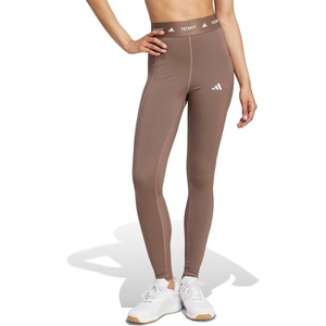 image:imageadidas Womens Techfit Stash Pocket FullLength LeggingsEarth Strata