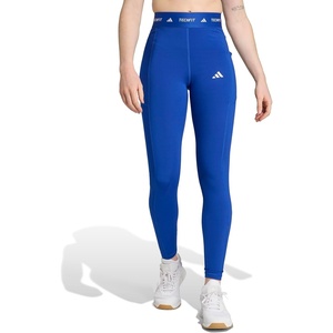 image:imageadidas Womens Techfit Stash Pocket FullLength LeggingsTeam Royal Blue