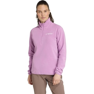 image:imageadidas Womens Terrex Multi Essentials Halfzip Fleece Hiking JacketPreloved Purple
