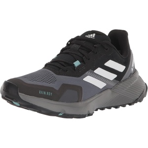 image:imageadidas Womens Terrex Soulstride Rainrdy Trail Running ShoesBlackCrystal WhiteMint Ton