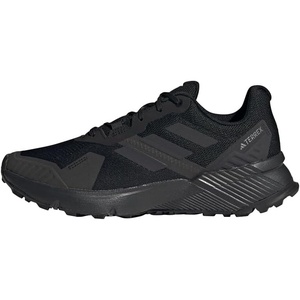 image:imageadidas Womens Terrex Soulstride Rainrdy Trail Running ShoesCore Black Carbon Grey Six