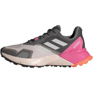 image:imageadidas Womens Terrex Soulstride Rainrdy Trail Running ShoesPutty Mauve Grey One Pink Fusion