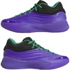 image:imageAdidas UnisexAdult Dame X BasketballPurple RushBlackCourt Green