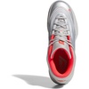 image:imageAdidas UnisexAdult Dame X BasketballSilver MetallicGreyLucid Red