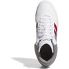 image:imageAdidas UnisexAdult Hoops 40 Mid TopWhiteTaupe OxideShadow Red