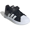image:imageAdidas UnisexChild Streettalk Elastic Lace amp StrapBlackWhiteWhite
