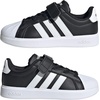 image:imageAdidas UnisexChild Streettalk Elastic Lace amp StrapBlackWhiteWhite