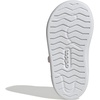 image:imageAdidas UnisexChild Streettalk Elastic Lace amp StrapClear PinkWhiteGrey