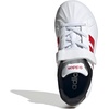 image:imageAdidas UnisexChild Streettalk Elastic Lace amp StrapWhiteBetter ScarletBlack