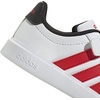 image:imageAdidas UnisexChild Streettalk Elastic Lace amp StrapWhiteBetter ScarletBlack