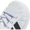 image:imageAdidas UnisexChild Streettalk Elastic Lace amp StrapWhiteBlackBlack