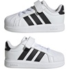 image:imageAdidas UnisexChild Streettalk Elastic Lace amp StrapWhiteBlackBlack