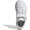 image:imageAdidas UnisexChild Streettalk Elastic Lace amp StrapWhiteIridescentWhite