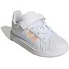 image:imageAdidas UnisexChild Streettalk Elastic Lace amp StrapWhiteIridescentWhite