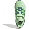 image:imageAdidas UnisexChild Ultrarun 5 Elastic Lace amp StrapSemi Green SparkPreloved TealLime Burst
