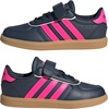 image:imageadidas Kids Breaknet Sleek Elastic Lace amp Strap ShoeAurora InkLucid PinkGum