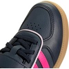 image:imageadidas Kids Breaknet Sleek Elastic Lace amp Strap ShoeAurora InkLucid PinkGum