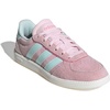 image:imageadidas Kids Breaknet Sleek Elastic Lace amp Strap ShoeClear PinkHalo MintBliss Pink