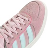 image:imageadidas Kids Breaknet Sleek Elastic Lace amp Strap ShoeClear PinkHalo MintBliss Pink