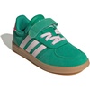 image:imageadidas Kids Breaknet Sleek Elastic Lace amp Strap ShoeCourt GreenClear PinkLucid Pink