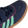 image:imageadidas Kids Breaknet Sleek Elastic Lace amp Strap ShoeDark BluePulse MintLucid Pink