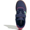 image:imageadidas Kids Breaknet Sleek Elastic Lace amp Strap ShoeDark BluePulse MintLucid Pink