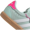 image:imageadidas Kids Breaknet Sleek Elastic Lace amp Strap ShoeHalo MintWhiteLucid Pink