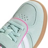 image:imageadidas Kids Breaknet Sleek Elastic Lace amp Strap ShoeHalo MintWhiteLucid Pink
