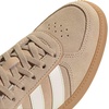 image:imageadidas Kids Breaknet Sleek Elastic Lace amp Strap ShoeMagic BeigeOff WhiteGum