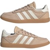 image:imageadidas Kids Breaknet Sleek Elastic Lace amp Strap ShoeMagic BeigeOff WhiteGum