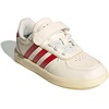 image:imageadidas Kids Breaknet Sleek Elastic Lace amp Strap ShoeOff WhiteBetter ScarletWarm Vanilla