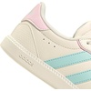 image:imageadidas Kids Breaknet Sleek Elastic Lace amp Strap ShoeOff WhiteSemi Flash AquaClear Pink