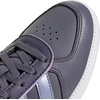 image:imageadidas Kids Breaknet Sleek Elastic Lace amp Strap ShoePreloved VioletBlue Spark MetPowder Plum