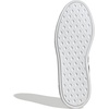 image:imageadidas Kids Breaknet Sleek Elastic Lace amp Strap ShoeWhiteBlackOrange Tint