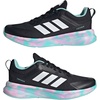 image:imageadidas Kids Fortarun 40 Big KidBlackClear PinkFlash Aqua