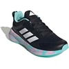 image:imageadidas Kids Fortarun 40 Big KidBlackClear PinkFlash Aqua