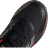 image:imageadidas Kids Fortarun 40 Big KidBlackIron MetallicBetter Scarlet